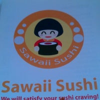 Photo taken at Sawaii Sushi by Benson F. on 10/17/2012