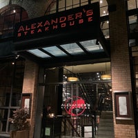 Photo taken at Alexander&amp;#39;s Steakhouse by Keita S. on 10/31/2022