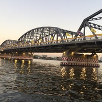 Photo taken at Krung Thon Bridge by Oil S. on 12/14/2019