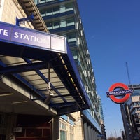 Photo taken at Aldgate Bus Station by Rogério D. on 2/24/2014