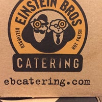 Photo taken at Einstein Bros Bagels by Dan K. on 11/21/2014