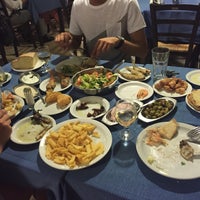 Photo taken at Zephyros Fish Tavern by Elenka M. on 7/11/2015