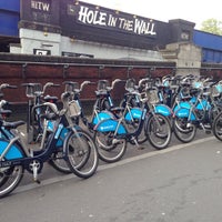 Photo taken at TfL Santander Cycle Hire by Ludovic L. on 4/30/2014