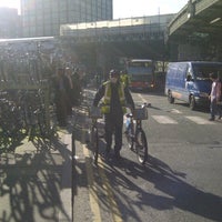 Photo taken at TfL Santander Cycle Hire by Ludovic L. on 10/17/2012
