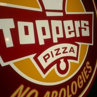 Photo taken at Toppers Pizza by Mikael T. on 12/14/2013