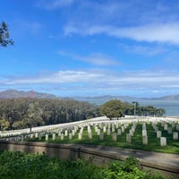 Photo taken at Presidio National Cemetery Overlook by Max 🐵 on 3/29/2022