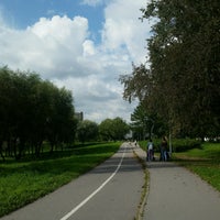 Photo taken at Велодорожка в Муринском парке by 🧿 Zara🧿 R. on 8/24/2016