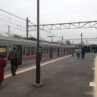 Photo taken at Fuchūkeiba-seimonmae Station (KO46) by ITARU Y. on 4/20/2013