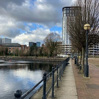 Photo taken at Salford Quays by Rita A. on 2/27/2024