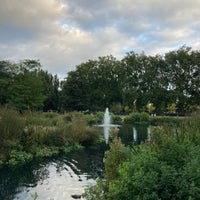 Photo taken at Bishops Park Lake by Rita A. on 9/24/2021