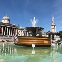 Photo taken at Trafalgar Square by Rita A. on 7/4/2019