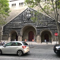 Photo taken at Église Saint-Pierre-de-Chaillot by Rita A. on 8/24/2019
