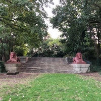 Photo taken at Crystal Palace Sphinxes by Rita A. on 9/18/2020