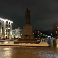 Photo taken at Площадь Никитские Ворота by Rita A. on 12/24/2020