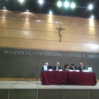 Photo taken at Pontificia Universidad Católica Argentina (UCA) by Mar P. on 8/11/2016