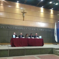 Photo taken at Pontificia Universidad Católica Argentina (UCA) by Mar P. on 8/11/2016