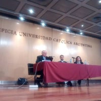 Photo taken at Pontificia Universidad Católica Argentina (UCA) by Mar P. on 6/30/2016