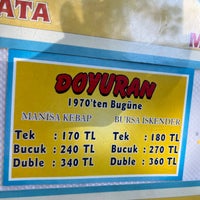 Photo taken at Doyuran Manisa Kebap by Tutku C. on 10/4/2023