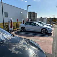 Photo taken at Tesla Supercharger by ckkinn on 12/8/2022