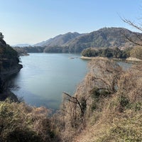 Photo taken at 津久井湖 by ckkinn on 3/8/2023