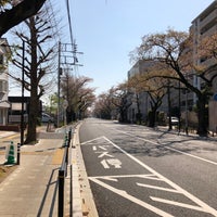 Photo taken at さくら通り by ckkinn on 4/4/2020