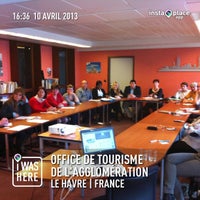 Снимок сделан в Office de Tourisme de l&amp;#39;Agglomération Havraise пользователем LeHavreTourisme 4/10/2013