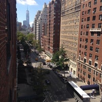 Photo taken at NYU Rubin Residence Hall by Hanna P. on 8/24/2014