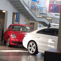 Photo taken at McDonald Volkswagen by Carol C. on 2/19/2014