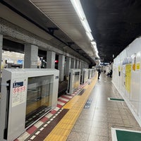 Photo taken at Tsukiji Station (H11) by Jina P. on 3/10/2023