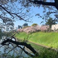 Photo taken at 千鳥ケ淵交差点 by Jina P. on 4/3/2020