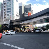 Photo taken at 土橋交差点 by Jina P. on 7/30/2018