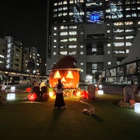 Photo taken at サカス広場 by Jina P. on 10/27/2022