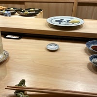 Photo taken at Sushi Kanesaka by Jina P. on 6/23/2021