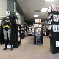 Photo taken at Heroes&amp;#39; Haven Comics by Tom S. on 2/16/2013