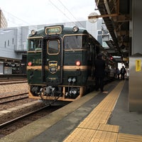 Photo taken at Takaoka Station by Yamazaki R. on 1/17/2016