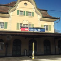 Photo taken at Bahnhof Gossau SG by Hans R. on 10/19/2014