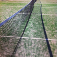 Photo taken at Wimbledon Park Tennis Courts by Julian H. on 5/12/2013