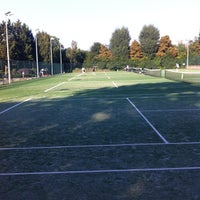 Photo taken at Wimbledon Park Tennis Courts by Julian H. on 9/7/2013