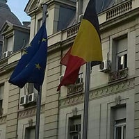 Photo taken at Belgian Embassy by Rade D. on 5/7/2016