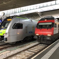 Photo taken at Bern Railway Station by Viktor S. on 3/15/2024