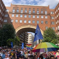 Photo taken at Madách Imre tér by Viktor S. on 7/24/2021