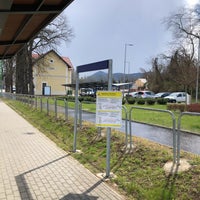 Photo taken at Solymár vasútállomás by Viktor S. on 4/8/2021