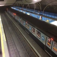 Photo taken at MetrôRio - Estação Cantagalo by Viktor S. on 1/21/2018