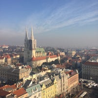 Photo taken at Zagreb 360° vidikovac by Nikolett B. on 1/4/2020