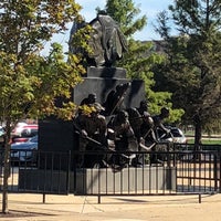 Photo taken at Badge of Honor Statue by Jim B. on 9/4/2018