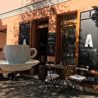 Photo taken at Antique Cafe &amp;amp; Tea by Gorana P. on 10/13/2018