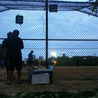 Photo taken at Oz Park Baseball Fields by Kristina N. on 8/16/2012