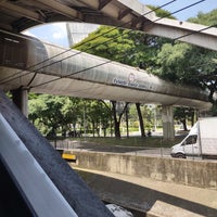 Photo taken at Estação Granja Julieta (CPTM) by Leonardo C. on 12/2/2023