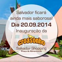 Foto tirada no(a) Croasonho Salvador Shopping por Croasonho Shopping Paralela em 9/10/2014