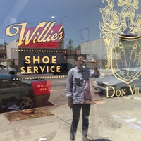 Photo taken at Willie&amp;#39;s Shoe Service by A. on 5/13/2013